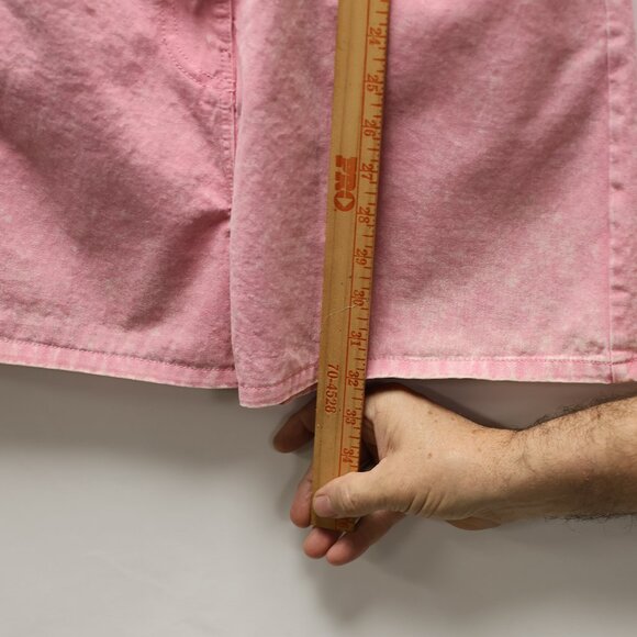 entro pink denim romper Sz L - Picture 8 of 8